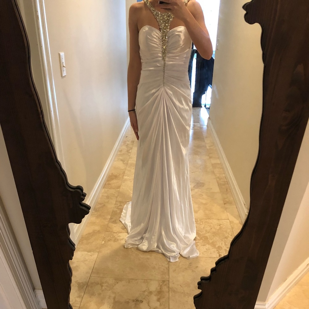 White Prom Dress